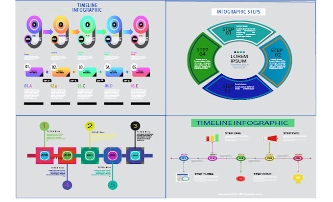 design timeline infographics, road map, and flow chart for you