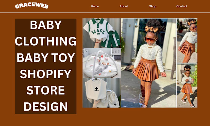 Shopify baby store on sale