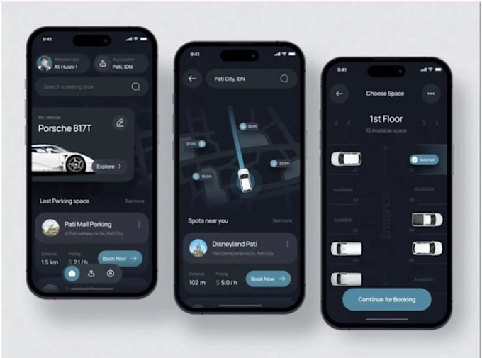 Develop car tracking app, tracking website, tracking app and camera app ...