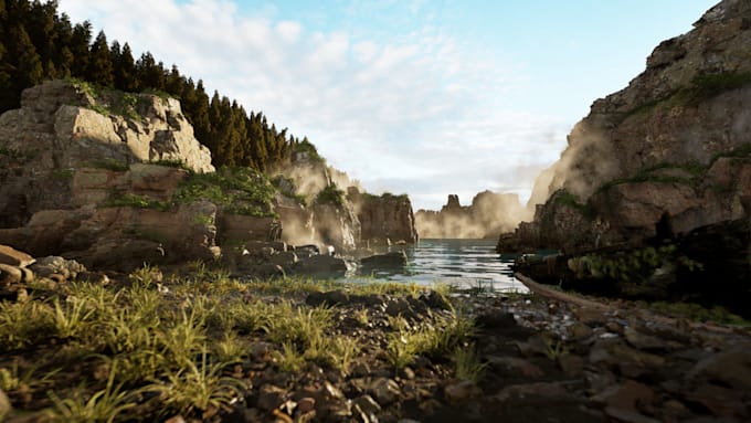 do realistic 3d environment