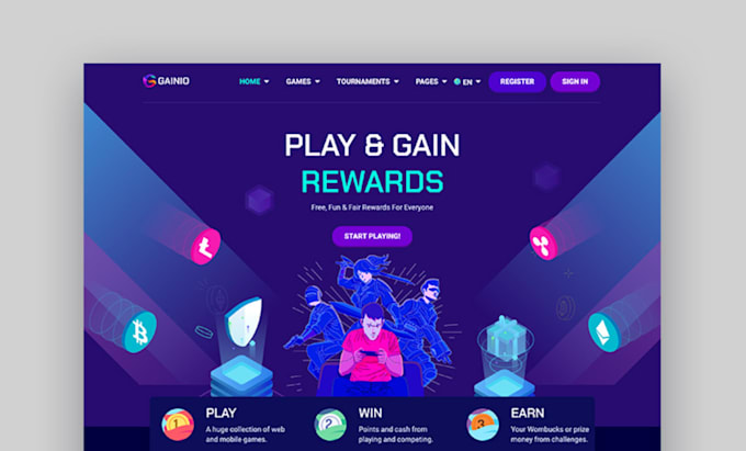 develop your own custom crypto faucet website
