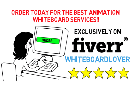 create a Whiteboard Animation video scribe fast