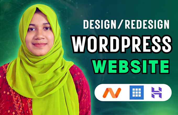 create wordpress website design, development on namecheap, godaddy, hostinger