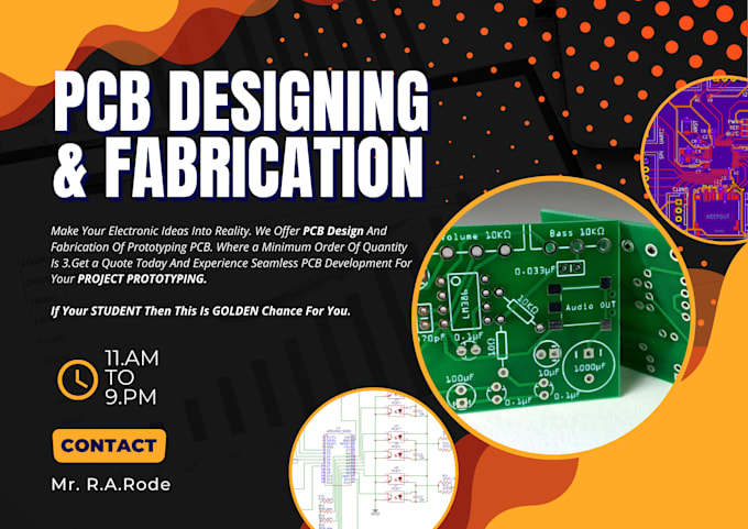 design best professional pcb board, schematic