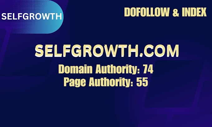 publish premium guest post on selfgrowth dot com
