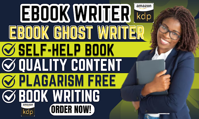 ghostwrite self help book ebook writer, online course content ghostwriter