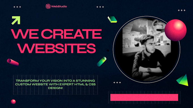 Create a custom html, css website tailored to your unique brand by ...