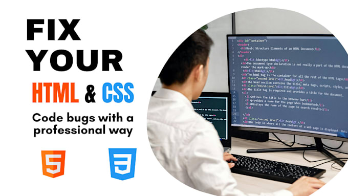 Fix your html, css and javascript issues by Abdulllah_ahmed | Fiverr