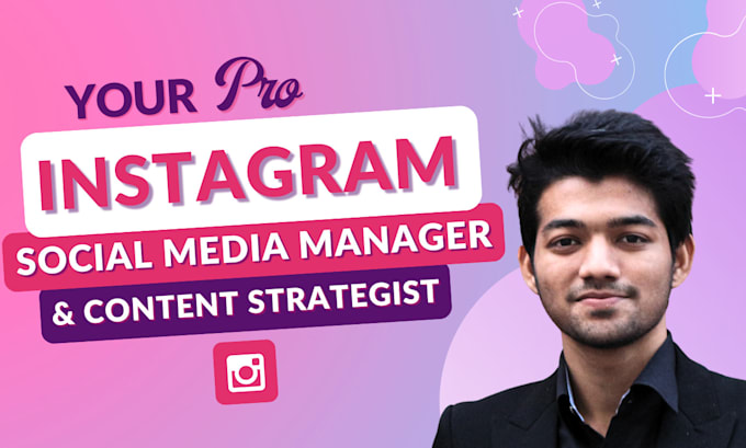 be your instagram manager, content creator and strategist