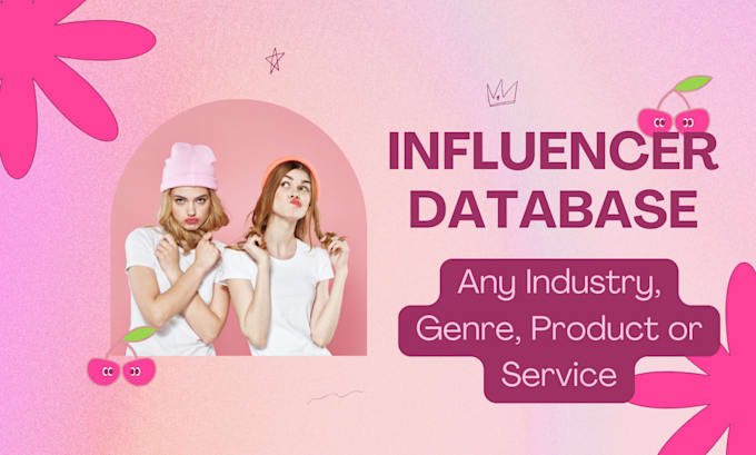 create a targeted influencer database for your niche or business