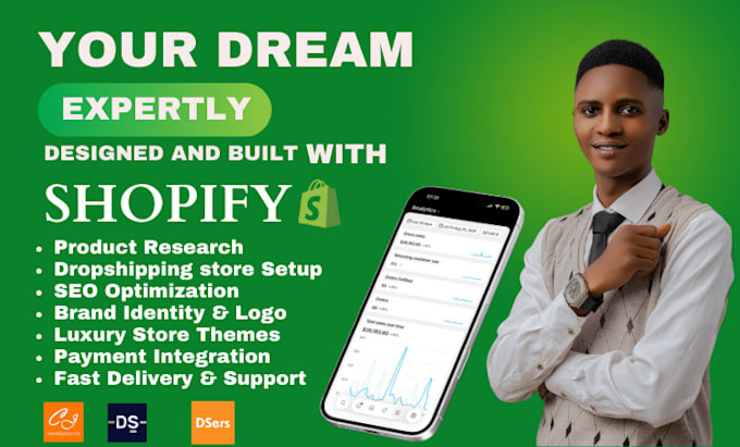 shopify dropshipping store, y2k streetwear clothing redesign shopify website