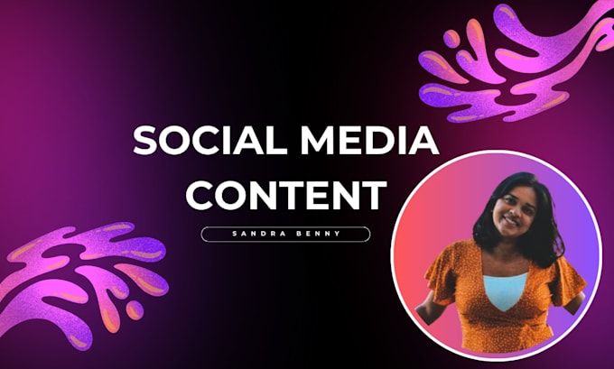create editable social media content designs