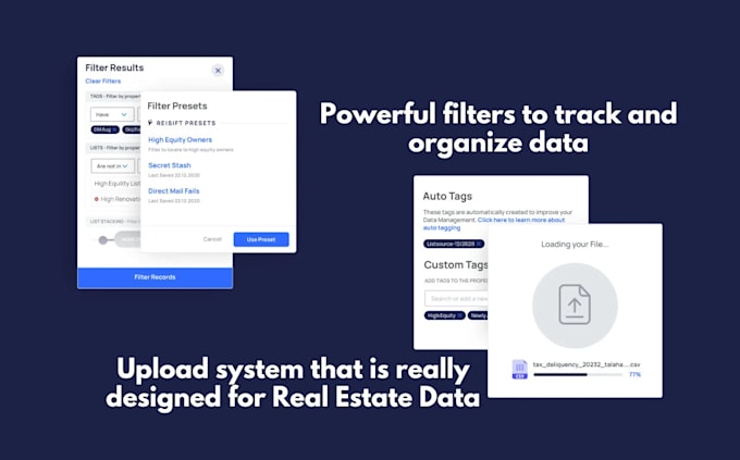 manage reisift, batch leads account for efficient lead generation