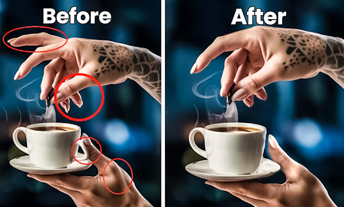 Create, enhance and fix ai art image or photo by Skydesign21 | Fiverr