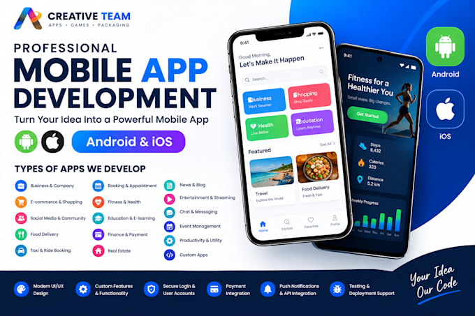 do ai mobile app development, mobile app development,ios,android app development