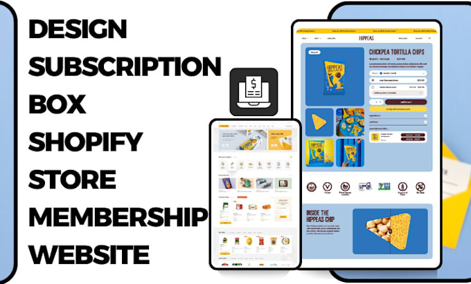 design subscription box website subscription box store membership website
