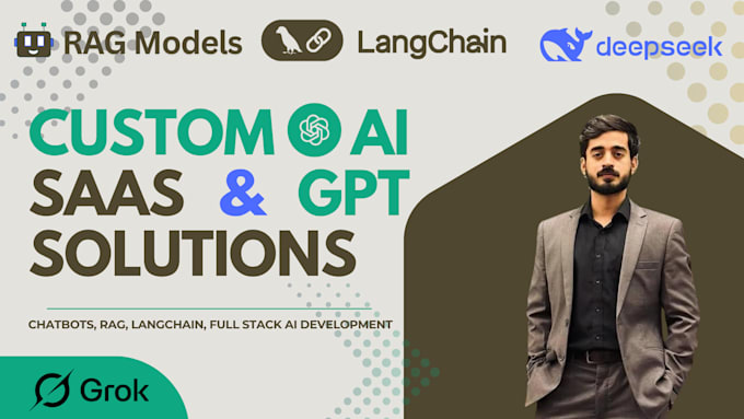 build ai saas, gpt, chatbot ai, langchain applications