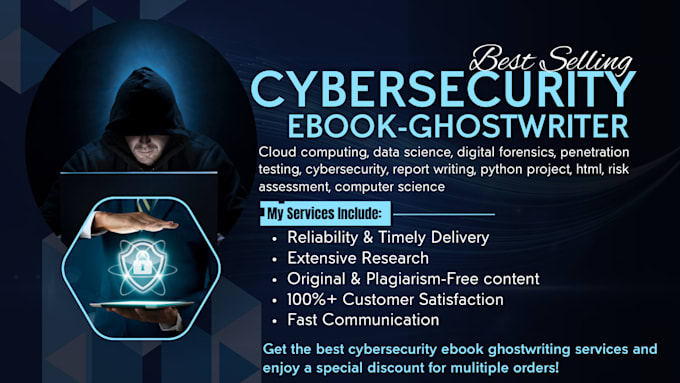 ghostwrite your cybersecurity, information security, ebook, cloud computing, iot