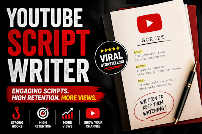 write script for your youtube video