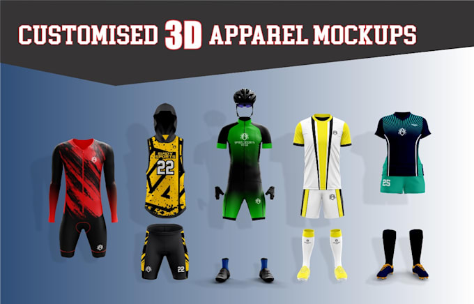 make all types of 3d mockups