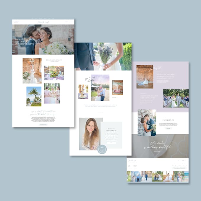 build showit website, design, redesign showit, customize showit template