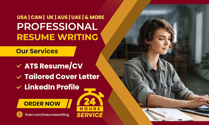 provide professional resume,and linkedin writing services
