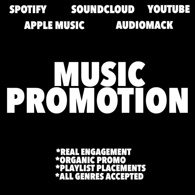 create organic music promo