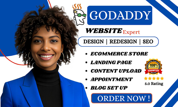 godaddy website design godaddy website redesign, develop godaddy website design