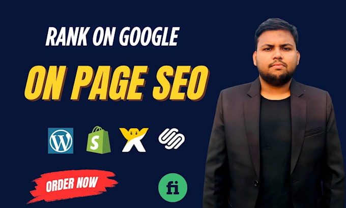 optimize shopify, wix, wordpress, and squarespace with onpage seo