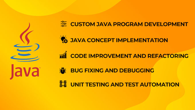 Develop professional java programs for you by Devproplus | Fiverr
