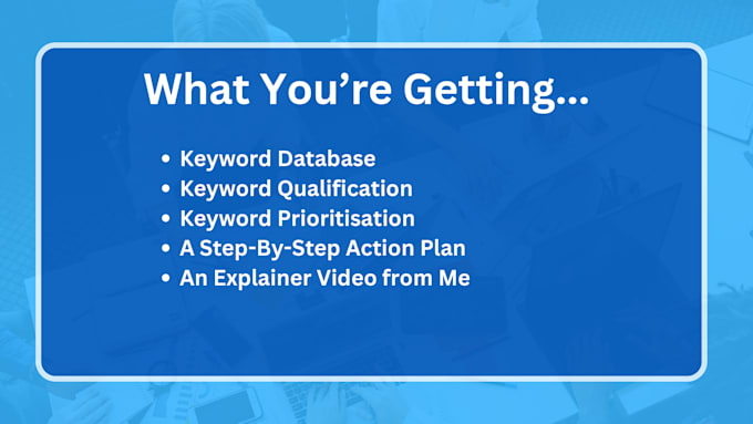 conduct comprehensive keyword research for your business