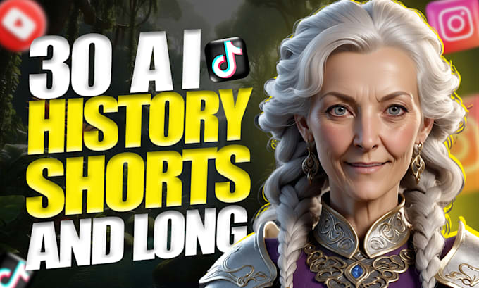 trending ai history videos for youtube and tiktok
