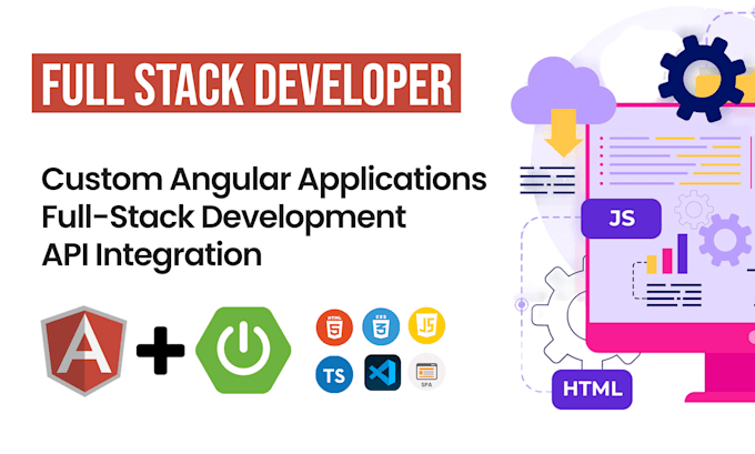 develop your website using angular, and spring boot