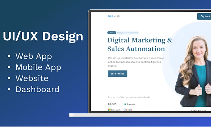 Be expert uiux designer transform your ideas into engaging user ...