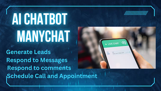 Create manychat chatbot for your business and social media by ...