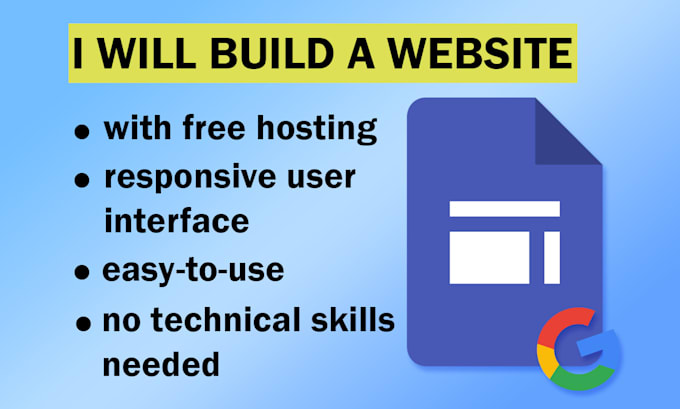 build a google sites website in any language with free hosting