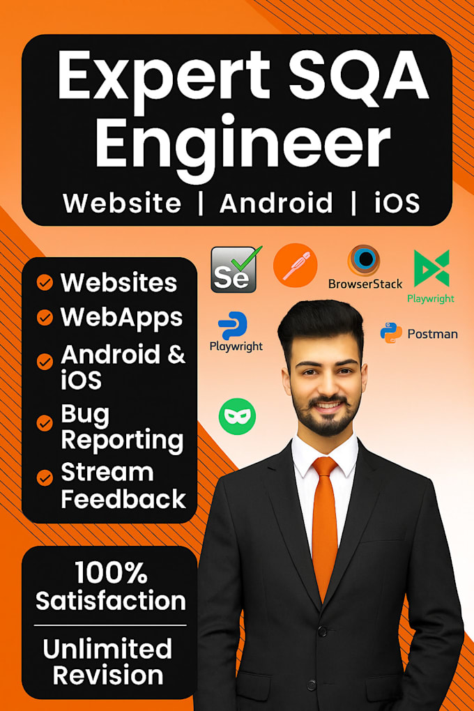 do expert QA of your website, android and ios