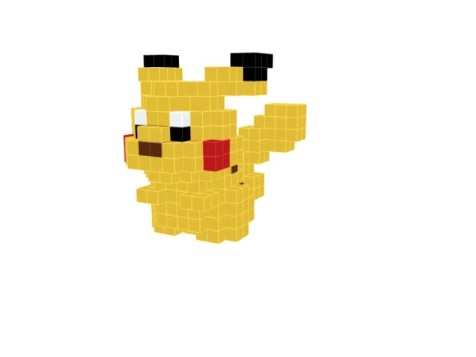 Create Pokemon Voxel Art For You By Demon Cell