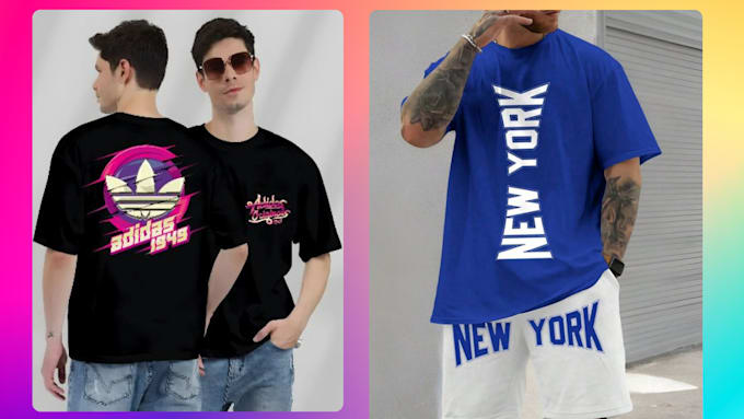 creative t shirts mockups   on canva