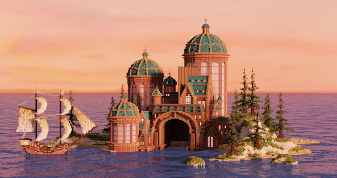 Build a professional minecraft build for you by Icespikes_ | Fiverr