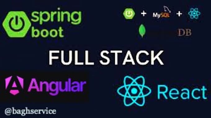 develop your  angular and spring boot application