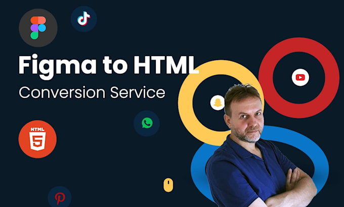 Convert figma to html, psd to html with clean css and javascript by ...