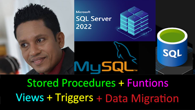 Help you with sql queries, stored procedures in sql server by Amdl ...