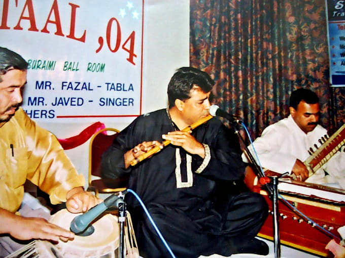 teach Indian flute or harmonium lesson