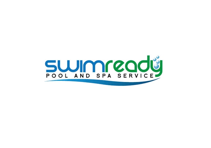 design awesome pool and spa service logo