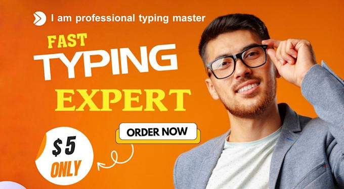 do professional typing and retype any document
