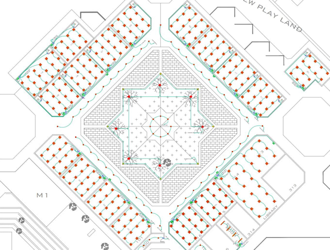 create electrical design autocad floor plan, sld load calculation and budgeting