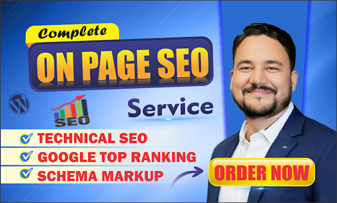 do complete on page seo and technical optimization for wordpress website