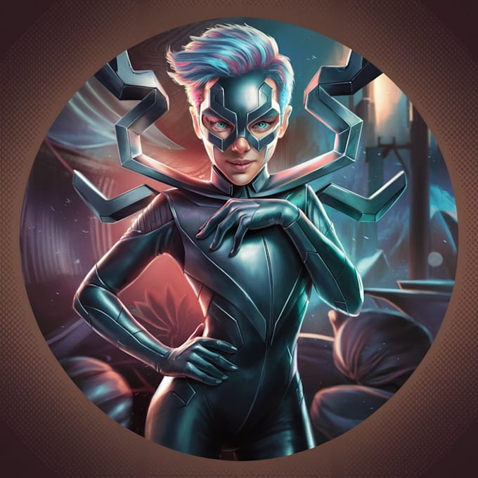 draw character concept art or illustration
