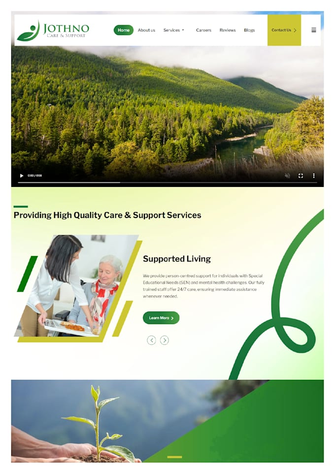 get wordpress responsive website